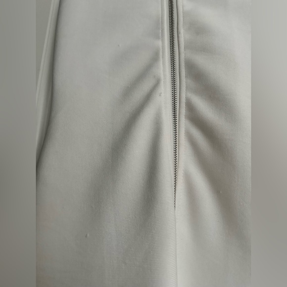 White High Neck Dress with Jewels - Picture 5 of 9